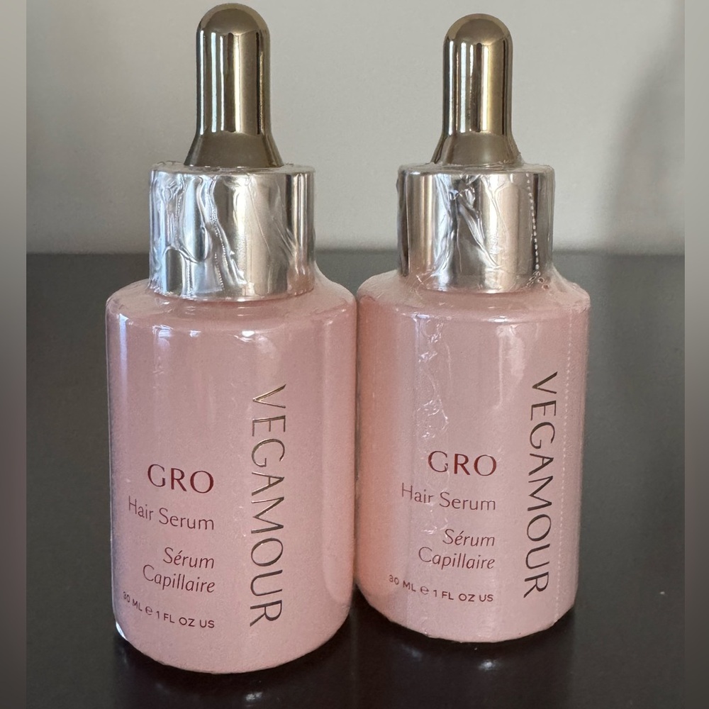 Vegamour GRO Hair Serum -2 bottles (1fl oz each)-fully sealed/not open